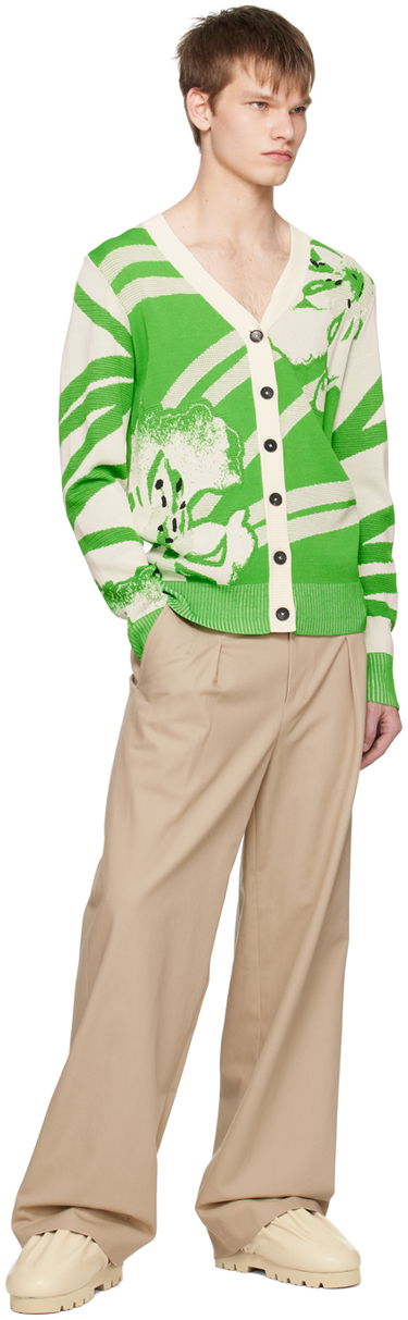 Sweater Feng Chen Wang Feng Chen Wang Floral Cardigan Grøn | FUS15KT08, 3