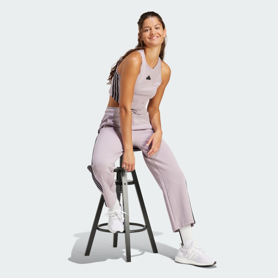 T-shirt adidas Performance Future Icons 3-Stripes Tank Top Lilla | IS3636, 0