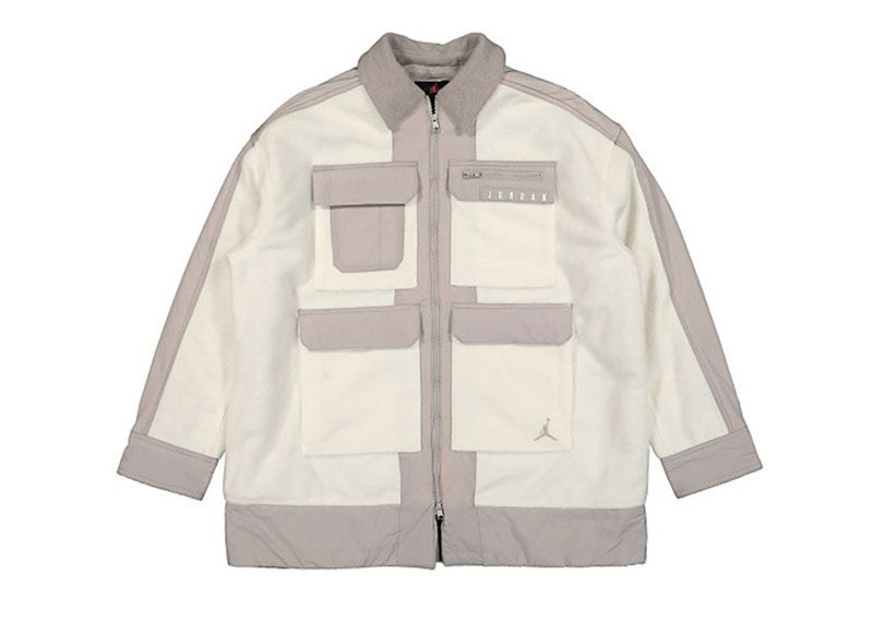 Jakke Jordan Cozy Full Zip Fleece Jacket Beige | DJ2722-121