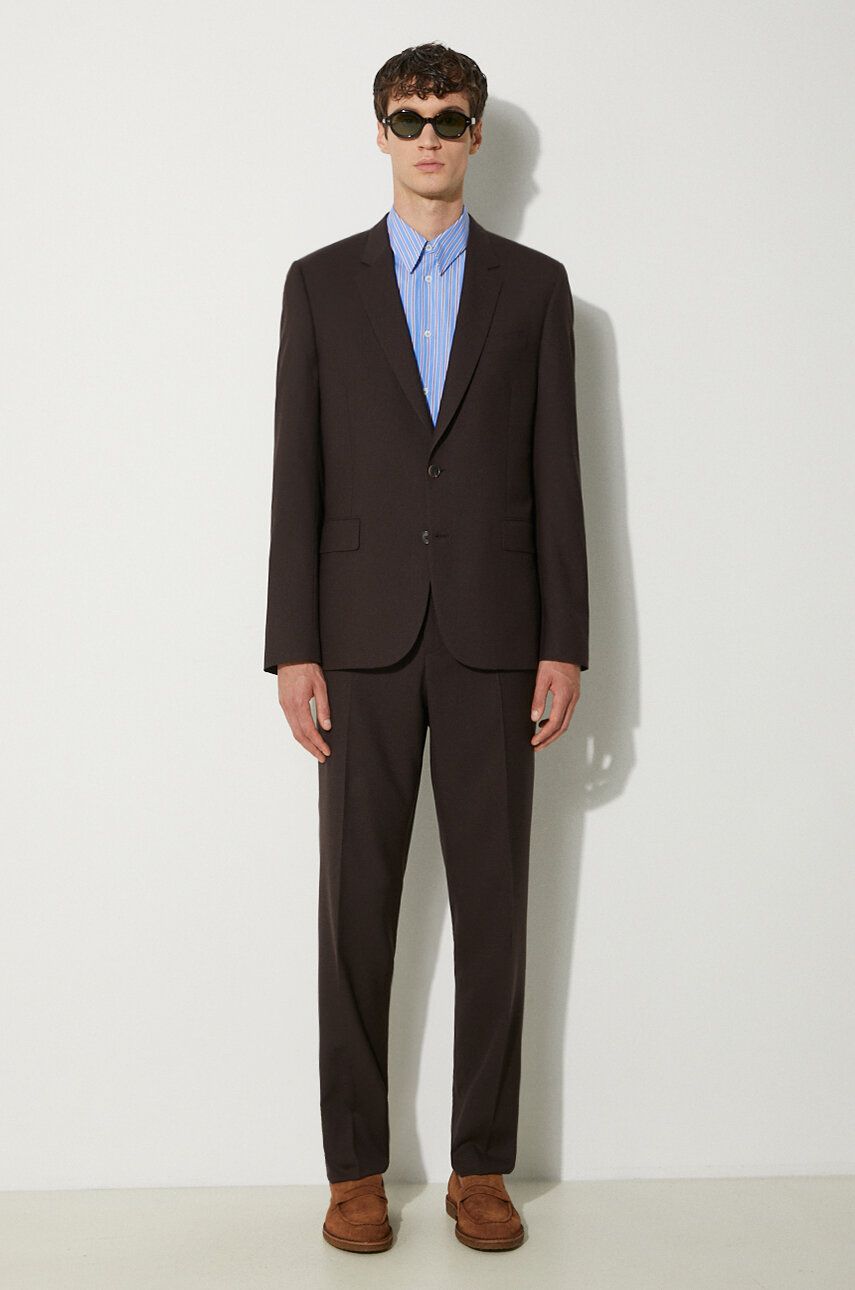 Skjorte Paul Smith Paul Smith Regular Fit Striped Cotton Shirt Blå | M1R.700Y.N02387, 1