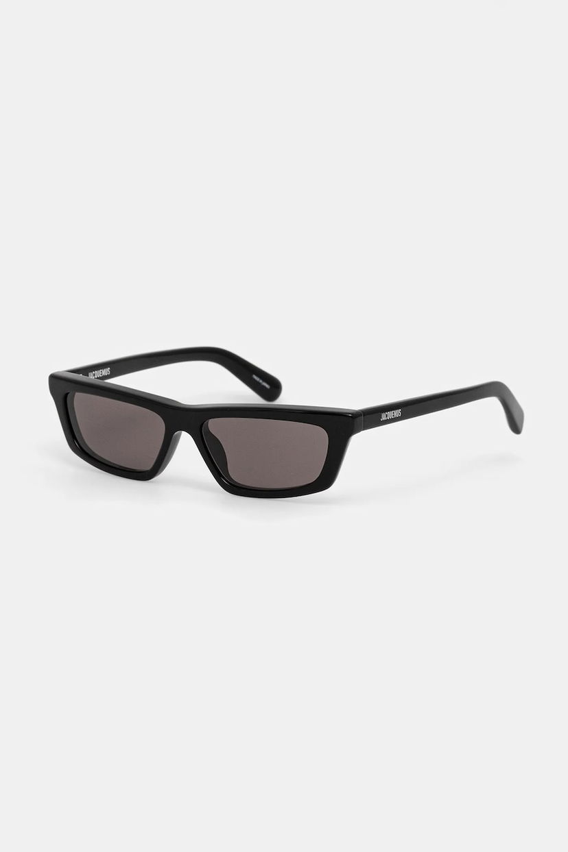 Solbriller Jacquemus Jacquemus Trapezi Sunglasses Sort | JAC136C1SUN