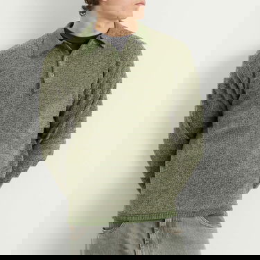 Polo skjorte thisisneverthat Velvet Knit Polo, Size Large Grøn | TN253KKNPK07-GRN, 5