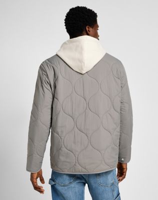 Puffer jakke Lee Quilted Liner Jacket Size XXL Grå | 112355569, 0