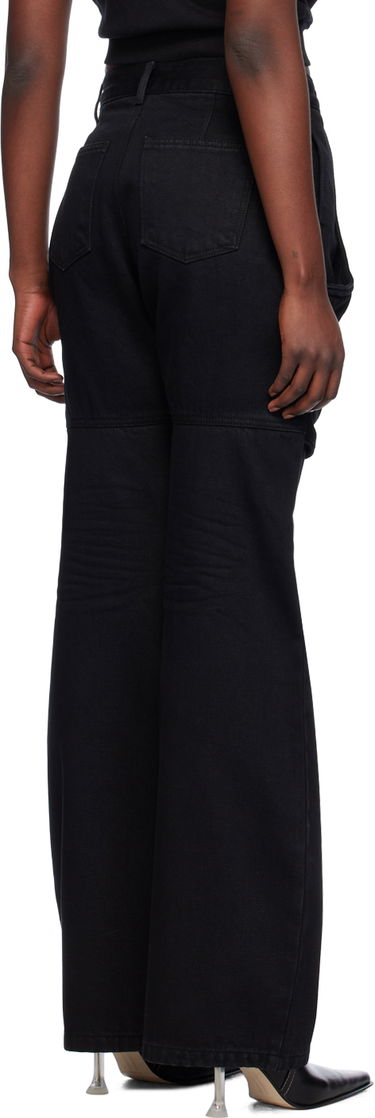 Cargo bukser We11done Wire Cargo Pants Sort | WD-DP0-24-328-W-BK, 2