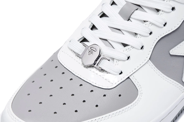 Sneakers og sko BAPE Bape Sta #6 M2 Grey/White Hvid | 0ZXSHM191328M-GRY, 2
