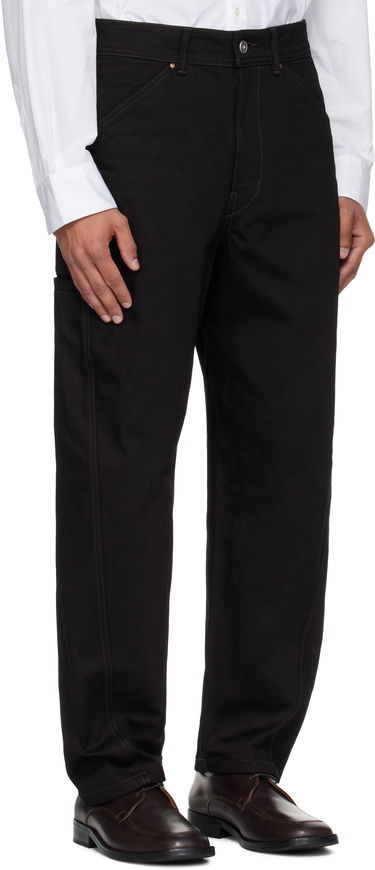 Jeans LEMAIRE Lemaire Twisted Workwear Jeans Sort | PA1102 LD1055, 1