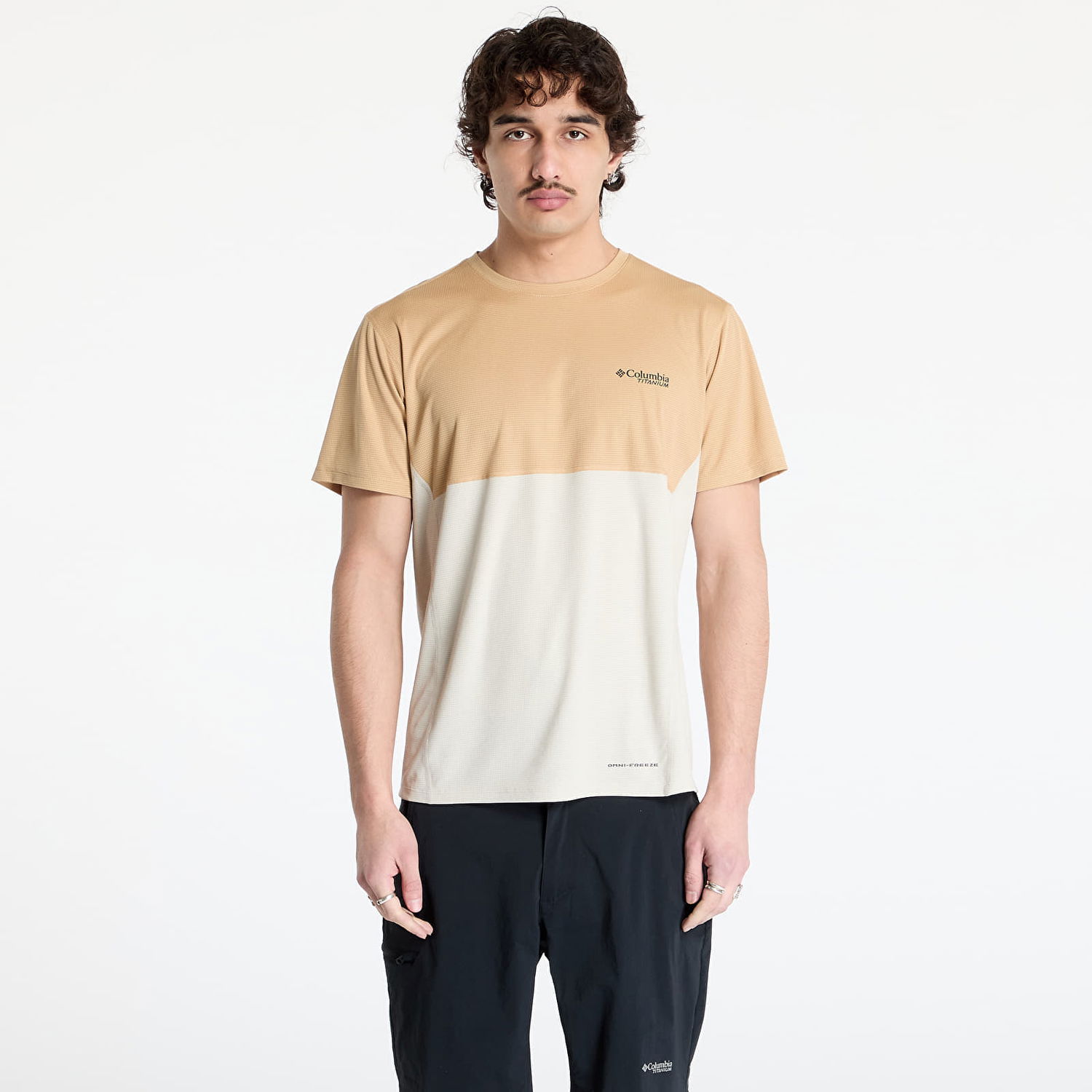 T-shirt Columbia Cirque River™ Pro Graphic Crew T-Shirt Beige | 2126222262, 0