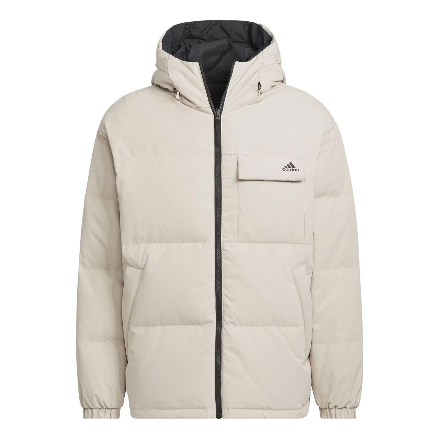 Puffer jakke adidas Originals Reversible Down Jacket Beige | IV7570, 0