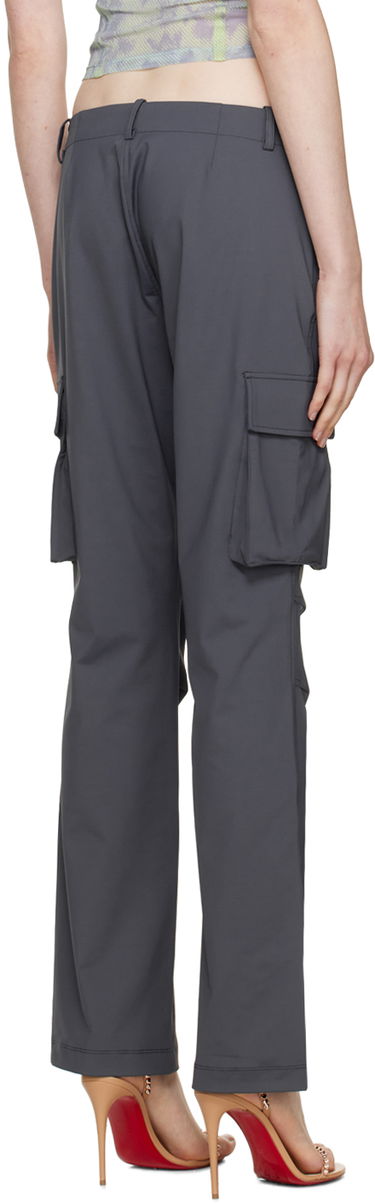 Cargo bukser Miaou Miaou Raven Cargo Pants Grå | 1019PTCHL, 2
