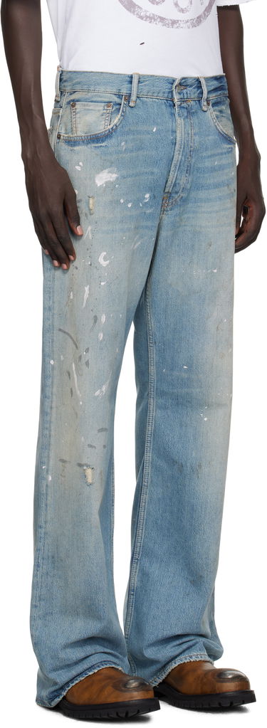 Jeans Acne Studios Acne Studios Loose Fit 2021M Jeans Blå | B00389-, 4