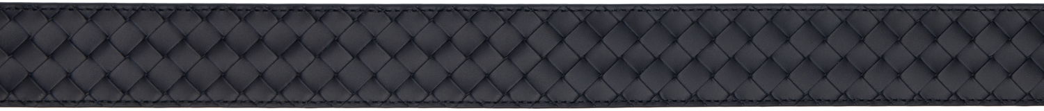 Bælter Bottega Veneta Bottega Veneta Intrecciato Piccolo Leather Belt Mørkeblå | 796783V4LQ14028, 1