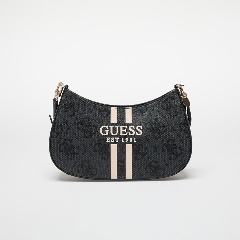 Skuldertaske GUESS GUESS Noelle II Shoulder Bag Sort | HWOS9672180-CLO
