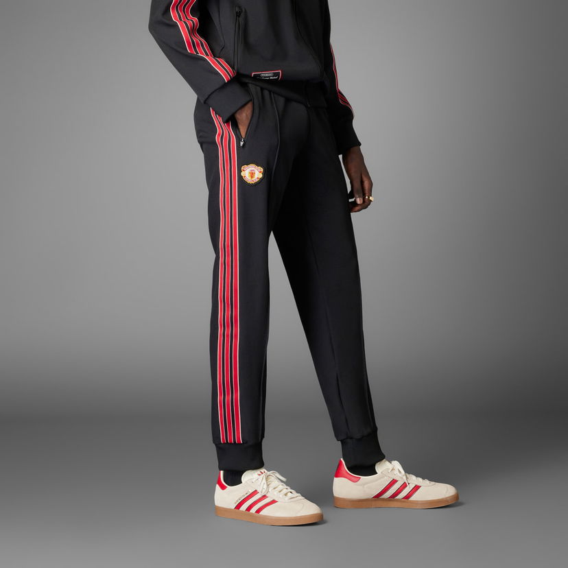 Joggingbukser adidas Performance Manchester United Terrace Icons Track Pants Sort | JF0359
