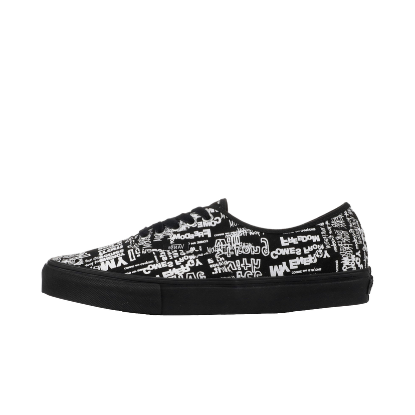 Sneakers og sko Vans Authentic Comme des Garcons Black Message Sort | VN0A33TASO7