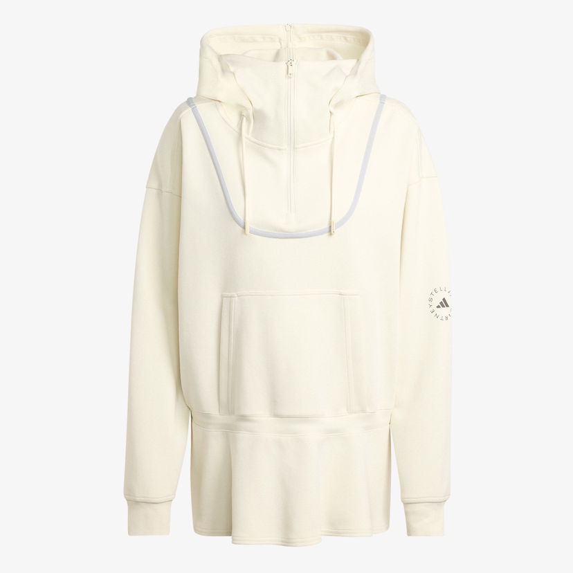 Sweatshirt adidas Originals Stella McCartney Peplum Hoodie Hvid | JX9108
