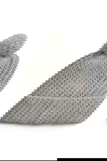 Beanie Polo by Ralph Lauren Polo Ralph Lauren Wool Beanie with Pompom Grå | 455936112, 1