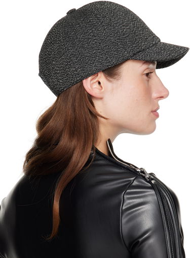 Kasket Courrèges Courrèges Caviar Wool Cap Grå | 325ACT042WO0144, 2