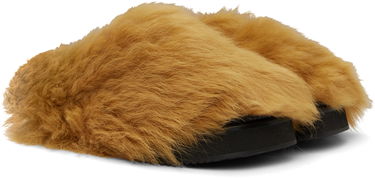 Tøj The Attico Attico Mini Robin Sabot Slippers Brun | 250WSH00855 LBT119AA, 3
