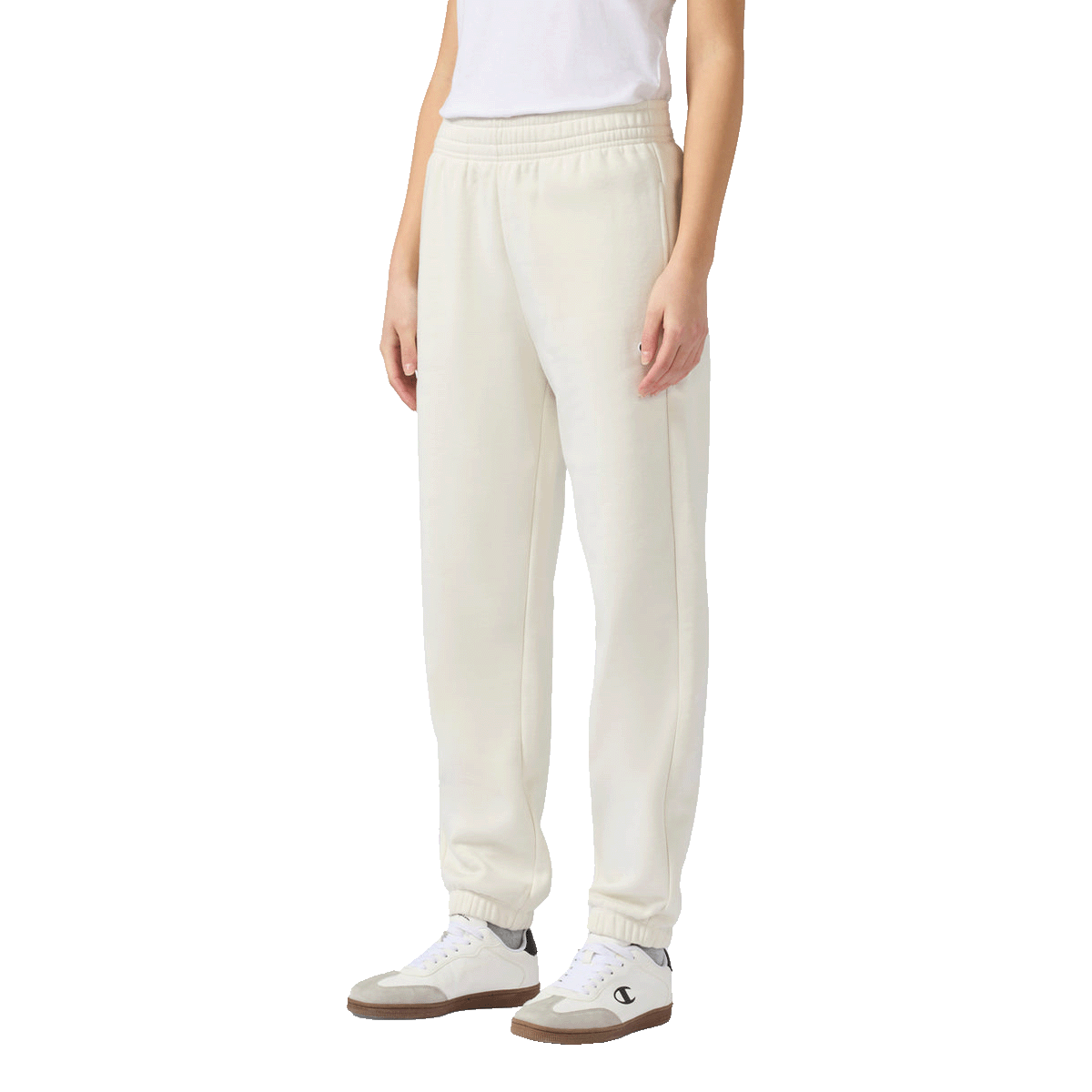 Joggingbukser Champion Cuffed Sweatpants Beige | 117583-WW056, 0