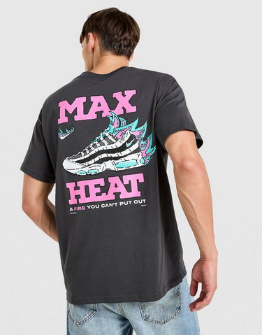 T-shirt Nike Nike M90 Max Heat Graphic T-Shirt Sort | HQ9256-060, 4