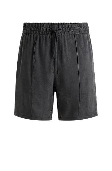 Shorts BOSS Relaxed-Fit Twill Shorts Sort | 50546181