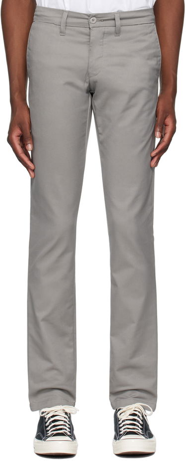 Bukser Carhartt WIP Slim Fit Cotton-Twill Trousers Grå | I003367, 0