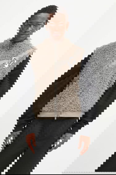 Vest HELIOT EMIL Heliot Emil Fleece Vest Grå | PREAW25.M.03.038.DST19, 0