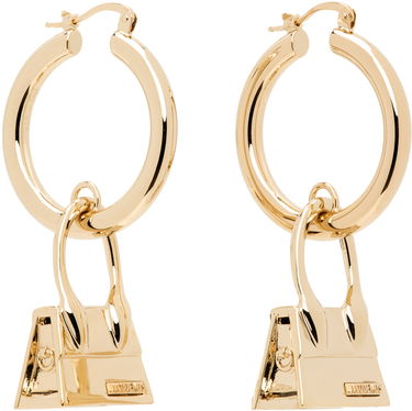 Øreringe Jacquemus Le Papier 'Les Creoles Chiquito' Earrings "Gold" Metalisk | 21E213JW001-5800, 1