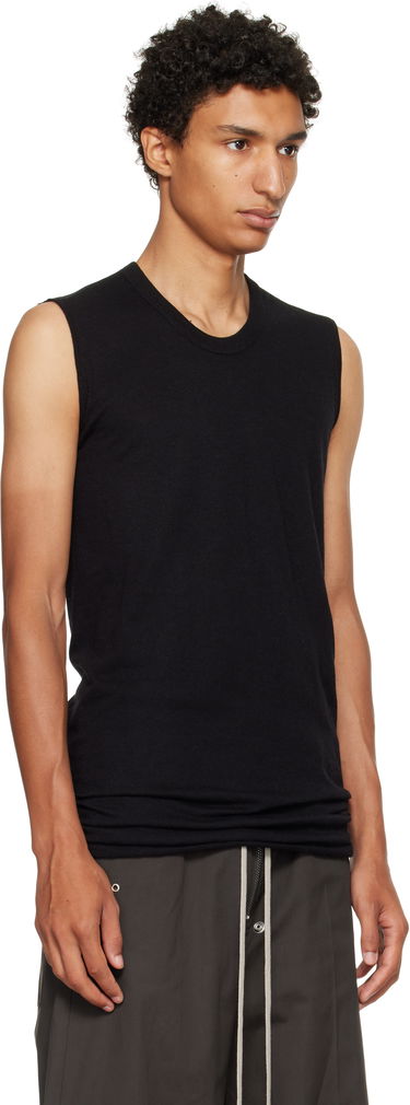 Tanktop Rick Owens Rick Owens Concordians Basic Tank Top Sort | RU02E1151 JR, 1