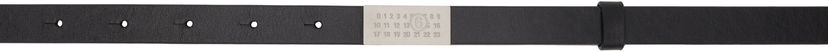 Bælter Maison Margiela MM6 Maison Margiela Mini Numeric Belt Sort | SA5TP0011 P7258