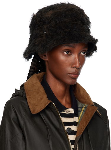Hat OUR LEGACY Shaggy Faux-Fur Logo Hardware Bucket Hat Sort | A4258BOB, 1