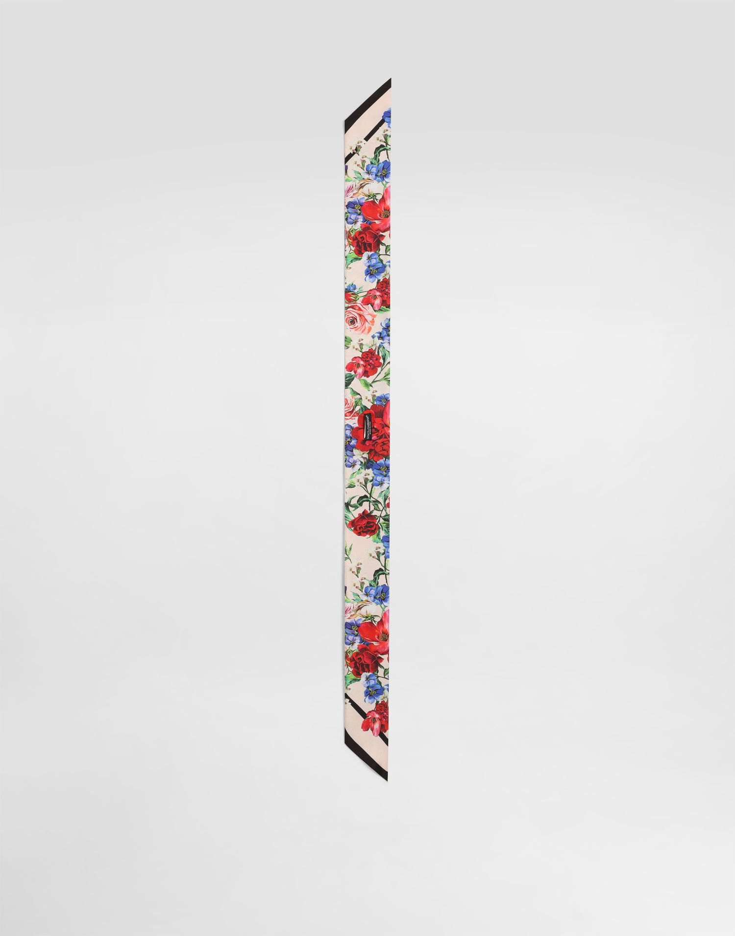 Tørklæde Dolce & Gabbana Dolce & Gabbana Floral Print Twill Headscarf Flerfarvet | FS215AGDC5GH25QG, 1
