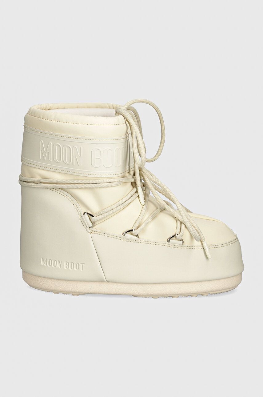 Sneakers og sko Moon Boot MB ICON LOW RUBBER Boots Beige | 80D1409380.L002, 1