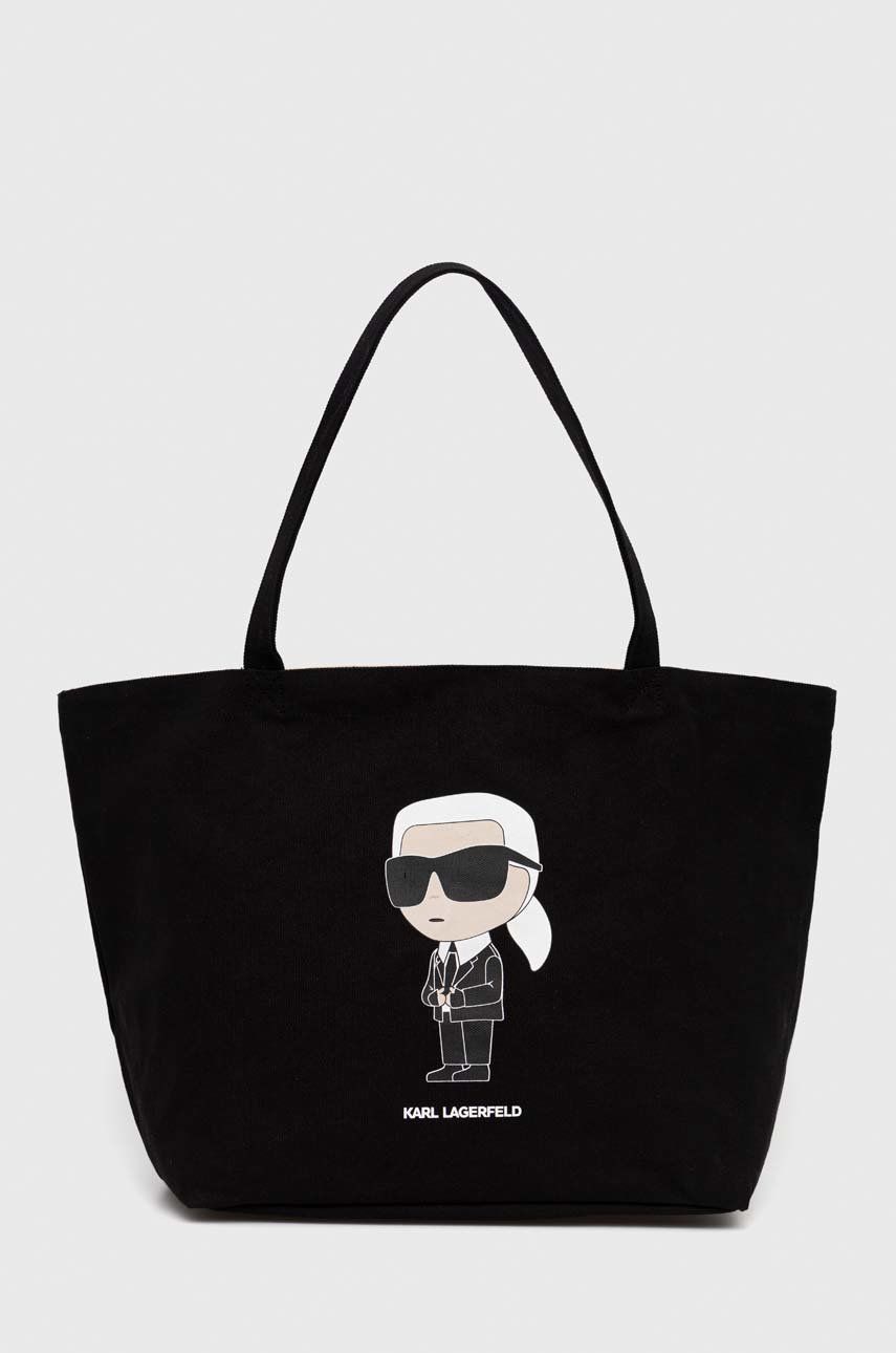 Håndtaske KARL LAGERFELD Handbag Sort | 230W3180, 0