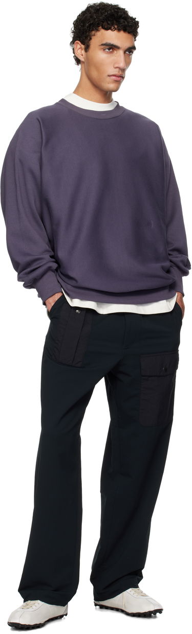 Sweatshirt NANAMICA nanamica Crew Neck Sweatshirt Lilla | S25SH011U, 3