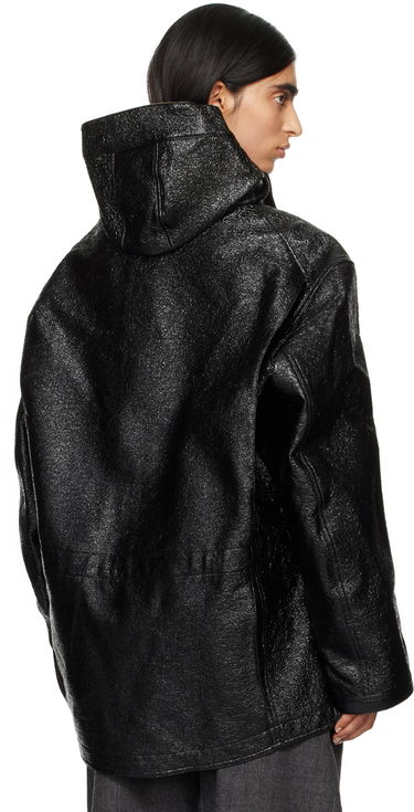 Parka R13 R13 Oversized Hooded Jacket Sort | R13WR306-R400A, 2