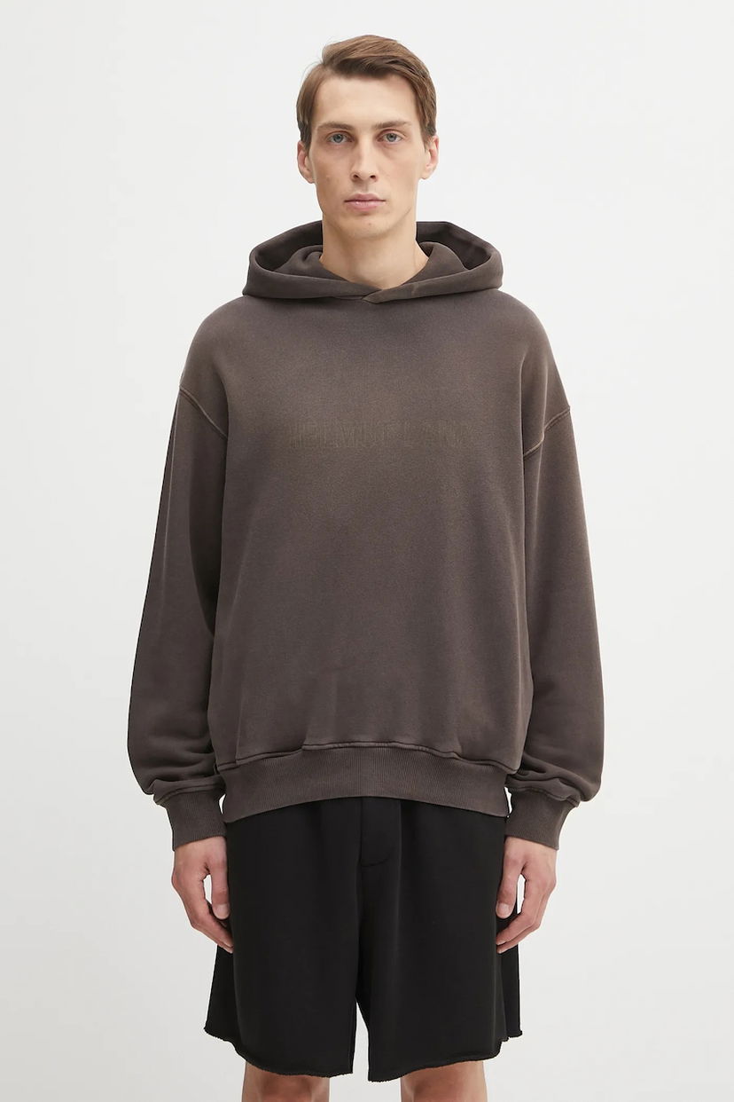 Sweatshirt Helmut Lang Helmut Lang Hooded Sweatshirt Brun | P05HM502