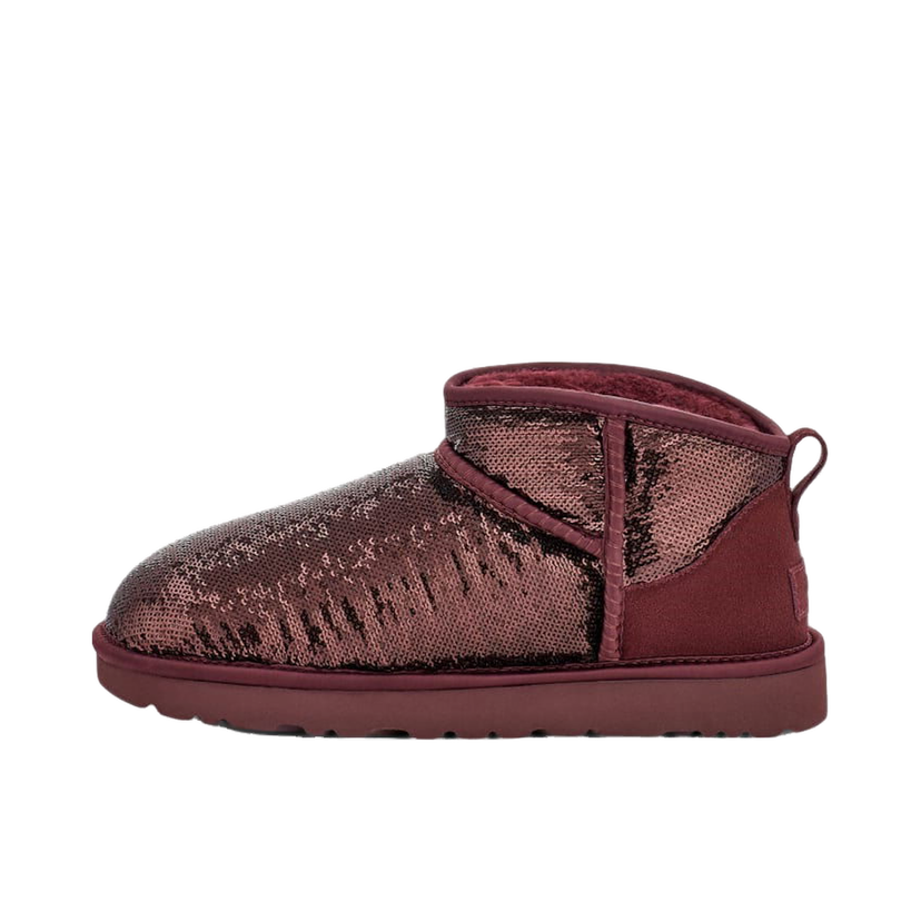 Sneakers og sko UGG Classic Ultra Mini Boot Mirror Ball "Wild Grape" W Bourgogne | 1151616-WGRP