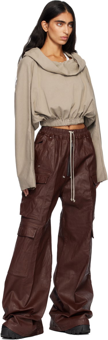 Cargo bukser Rick Owens Concordians Double Jumbo Belas Denim Cargo Pants Brun | DS02E7324 SDSW, 3