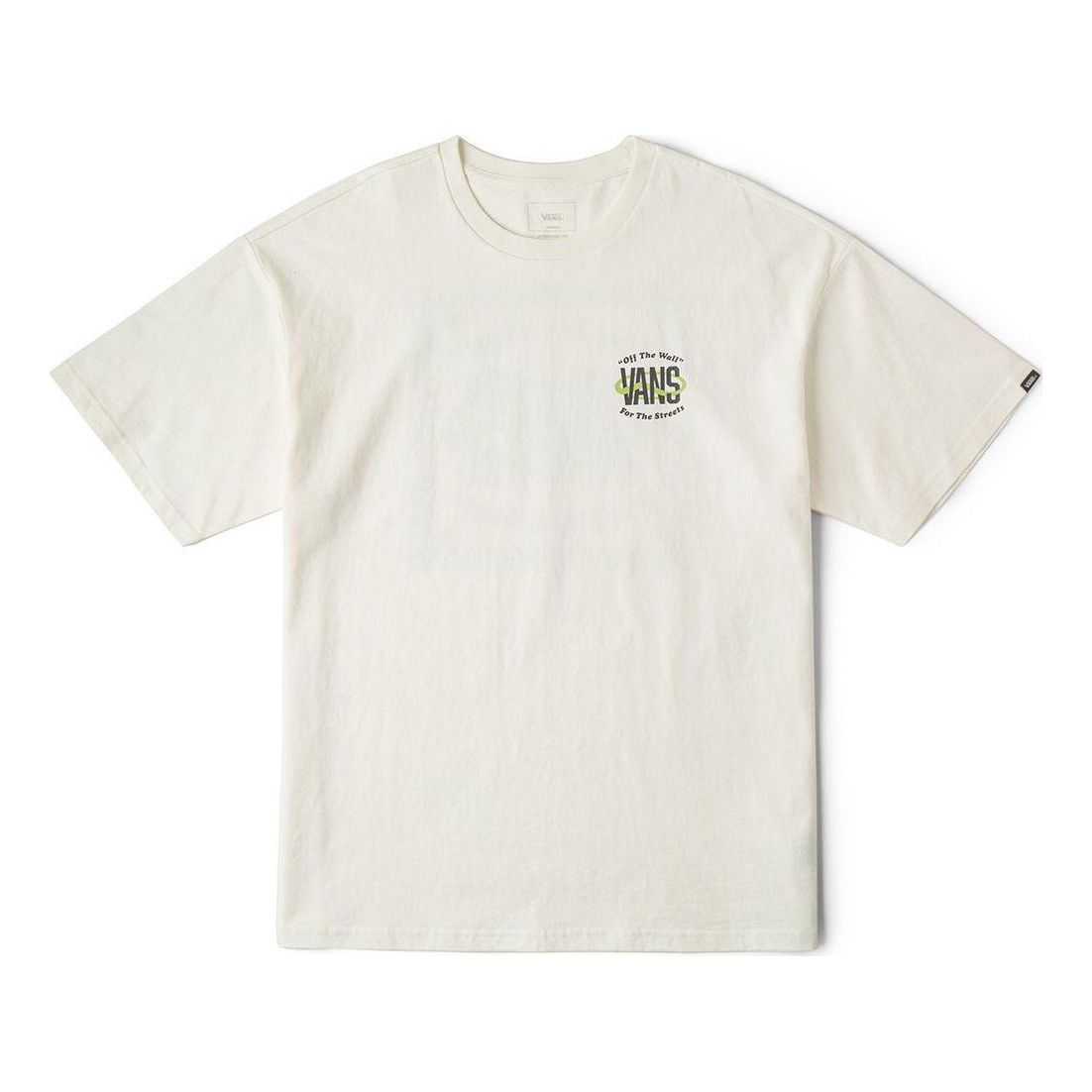 T-shirt Vans Graphic T-Shirt 'Off The Wall' Hvid | VN000GS1FS8, 0