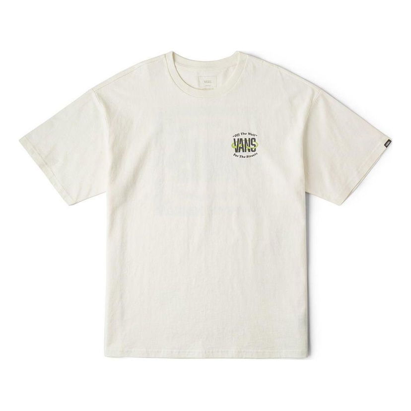T-shirt Vans Graphic T-Shirt 'Off The Wall' Hvid | VN000GS1FS8