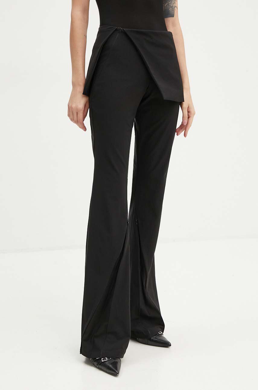 Bukser HELIOT EMIL High Waist Flare Trousers Sort | PREAW24.W.10.175.BLK01, 0