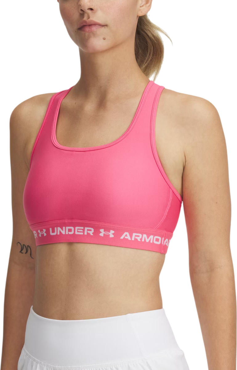 Bh Under Armour Crossback Mid Sports Bra Lyserød | 1361034-672, 0