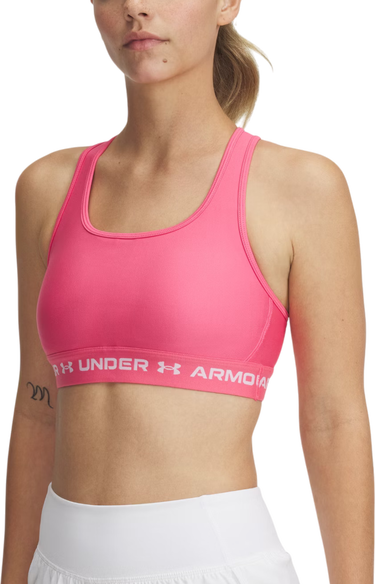 Bh Under Armour Crossback Mid Sports Bra Lyserød | 1361034-672, 0