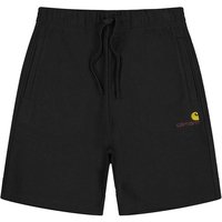 Shorts Carhartt WIP American Script Sweat, Sort | I031685.89XX, 0