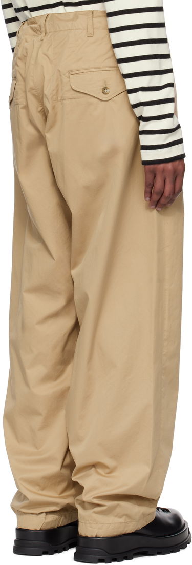 Cargo bukser Engineered Garments Engineered Garments Gurkha Trousers Beige | 25S1F039, 2