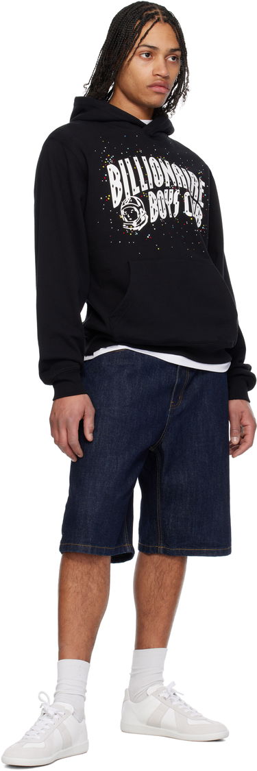 Sweatshirt BILLIONAIRE BOYS CLUB Billionaire Boys Club Embellished Arch Logo Popover Hoodie Sort | B25141, 3