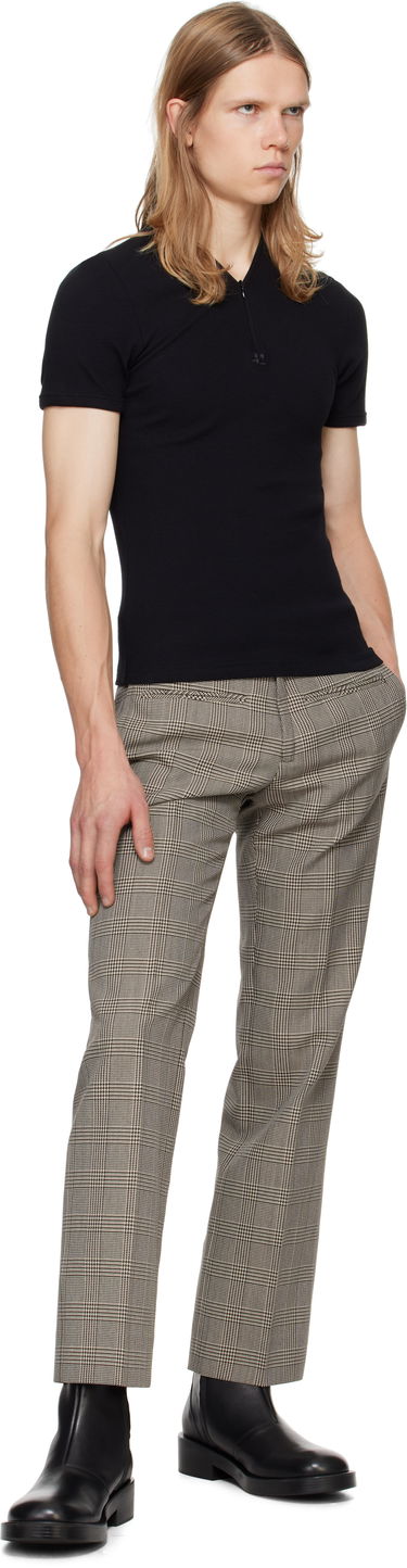 Bukser Courrèges Prince of Wales Check Trousers Brun | 324CPA249PL0166, 3