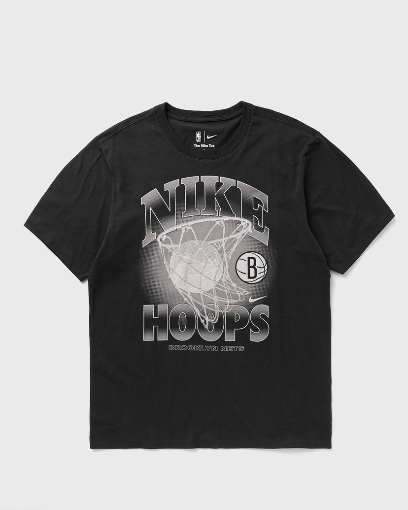T-shirt Nike NBA Max90 Brooklyn Nets Courtside Short Sleeve T-Shirt Sort | HQ1264-010