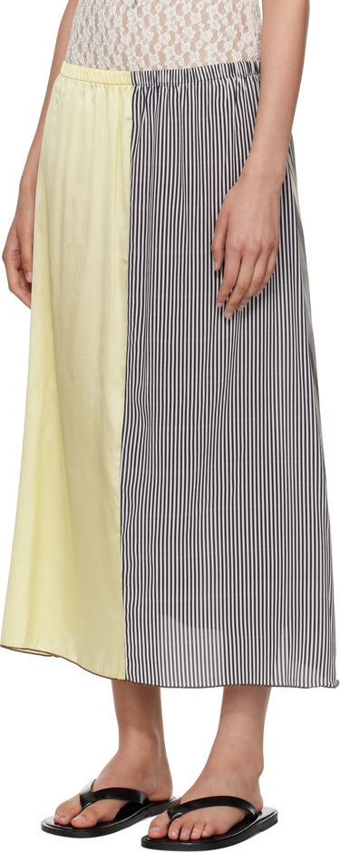 Nederdel Baserange Baserange Vesa Two-Tone Midi Skirt Flerfarvet | Vesa Skirt, 3